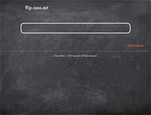 Tablet Screenshot of flip-zone.net